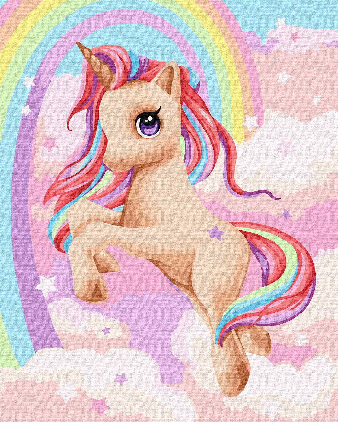 Набір для розпису по номерах Ideyka 7+ Чарівний політ КНО2414 40x50 см (MTT-166076)