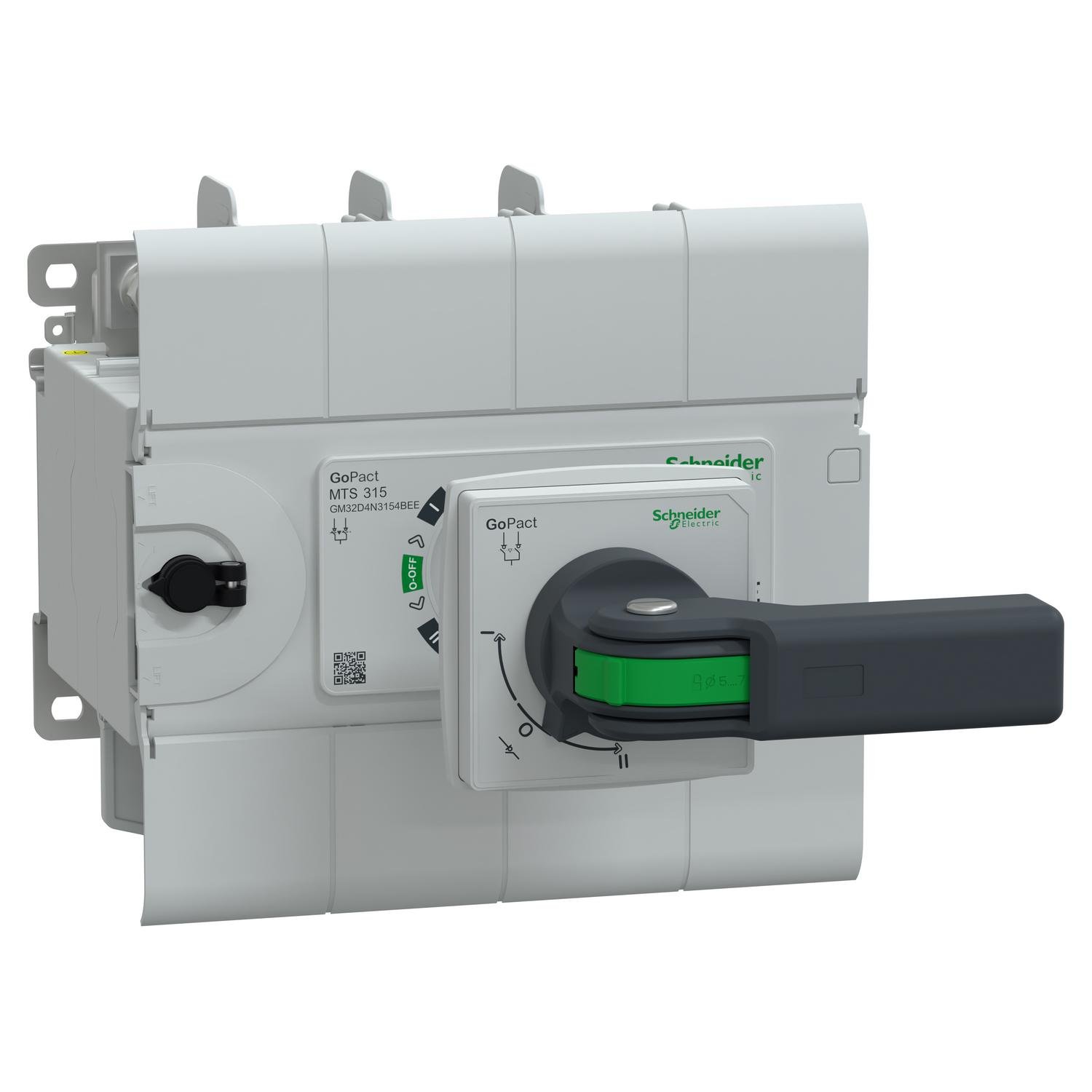 Переключатель нагрузки I-0-II Schneider Electric GoPact MTS320 4P 315A 415V выносная ручка (GM32D4N3154BEE)