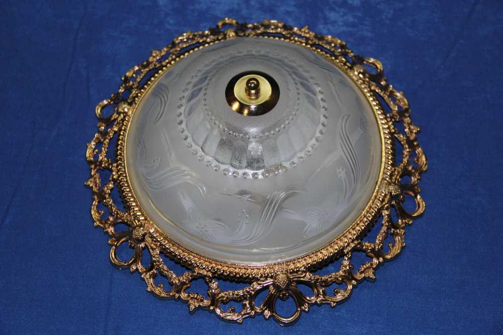 Люстра тарелка Ray LB216/3 13 FGD AB Бронзовый (IR005699)