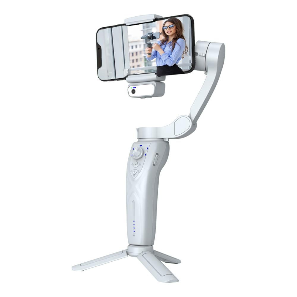 Стабілізатор для телефона ручний AGIMBALGEAR F12 3-осьовий з інтелектуальним відстеженням обличчя White (120321686) - фото 3 Стабілізатор для телефона ручний AGIMBALGEAR F12 3-осьовий з інтелектуальним відстеженням обличчя White (120321686) - фото 3