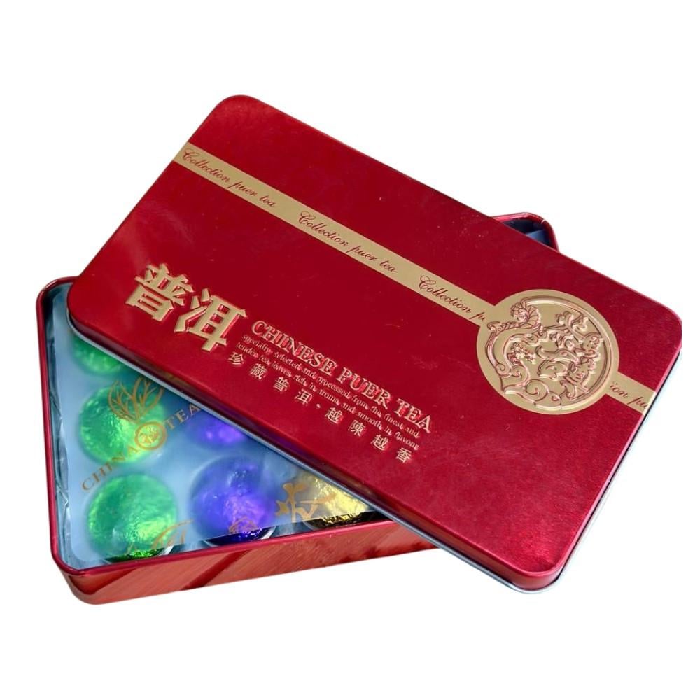 Чай пуэр ШУ в Мини-Точах ассорти в подарочной коробке 15 шт. (34168098)