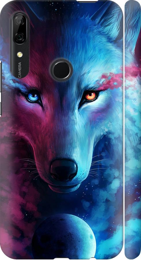 Чехол на Huawei P Smart Z Арт-волк (3999m-1704-42517)