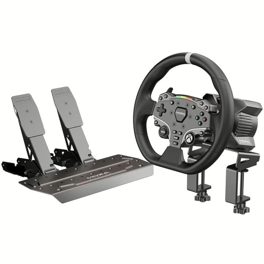 Игровой руль с педалями Moza Racing R3 Bundle для XBOX/PC 22кн педали SR-P Lite руль ESX Black (RS053)