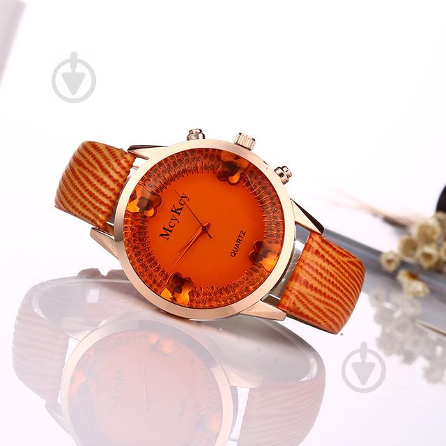 Часы наручные женские Quartz orange (hub_mjipa1)