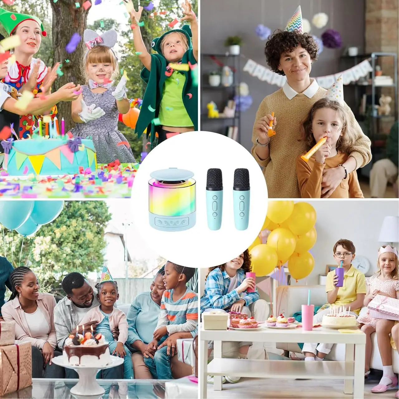 Колонка K19 Bluetooth с микрофором 2 шт. (28195198) - фото 4 Колонка K19 Bluetooth с микрофором 2 шт. (28195198) - фото 4