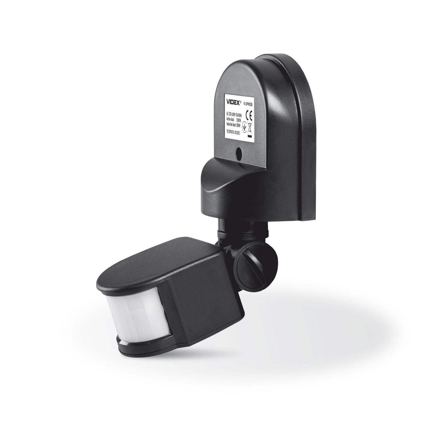 Датчик руху та світла інфрачервоний Videx VL-SPW02B 220V 1200W (VL-SPW02B)