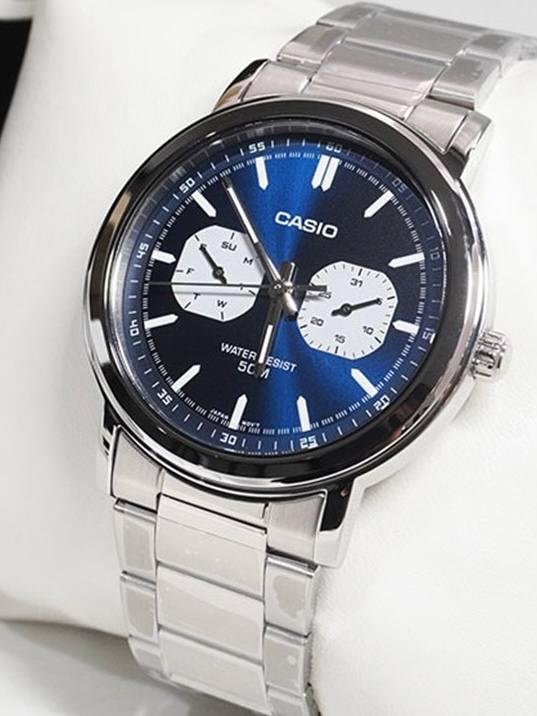 Наручные часы мужские Casio MTP-E335D-2E1 Timeless Collection Синий (2899555048)