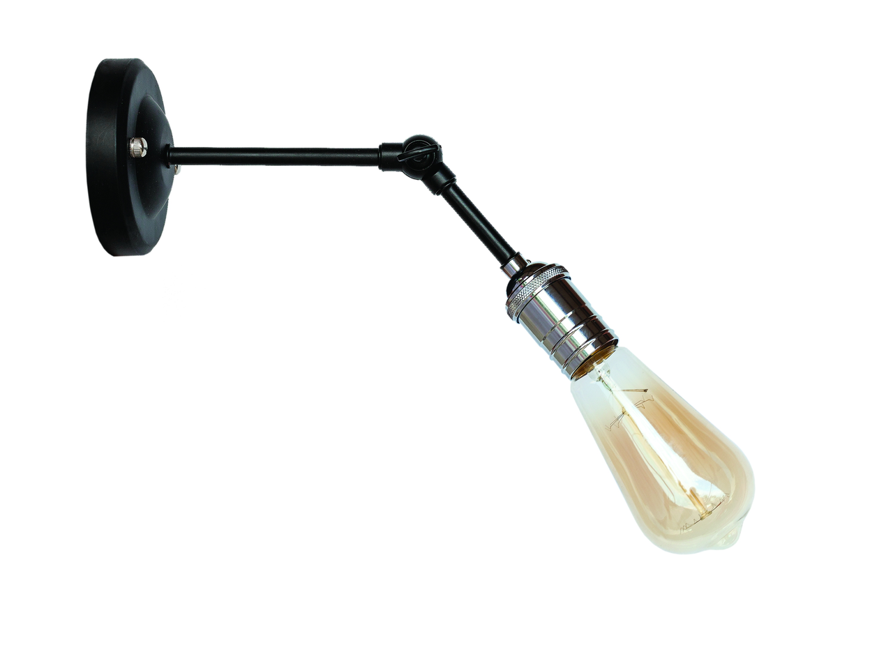 Бра Levistella Lofty с патроном AMP17 Черный/Хром (1963530516)