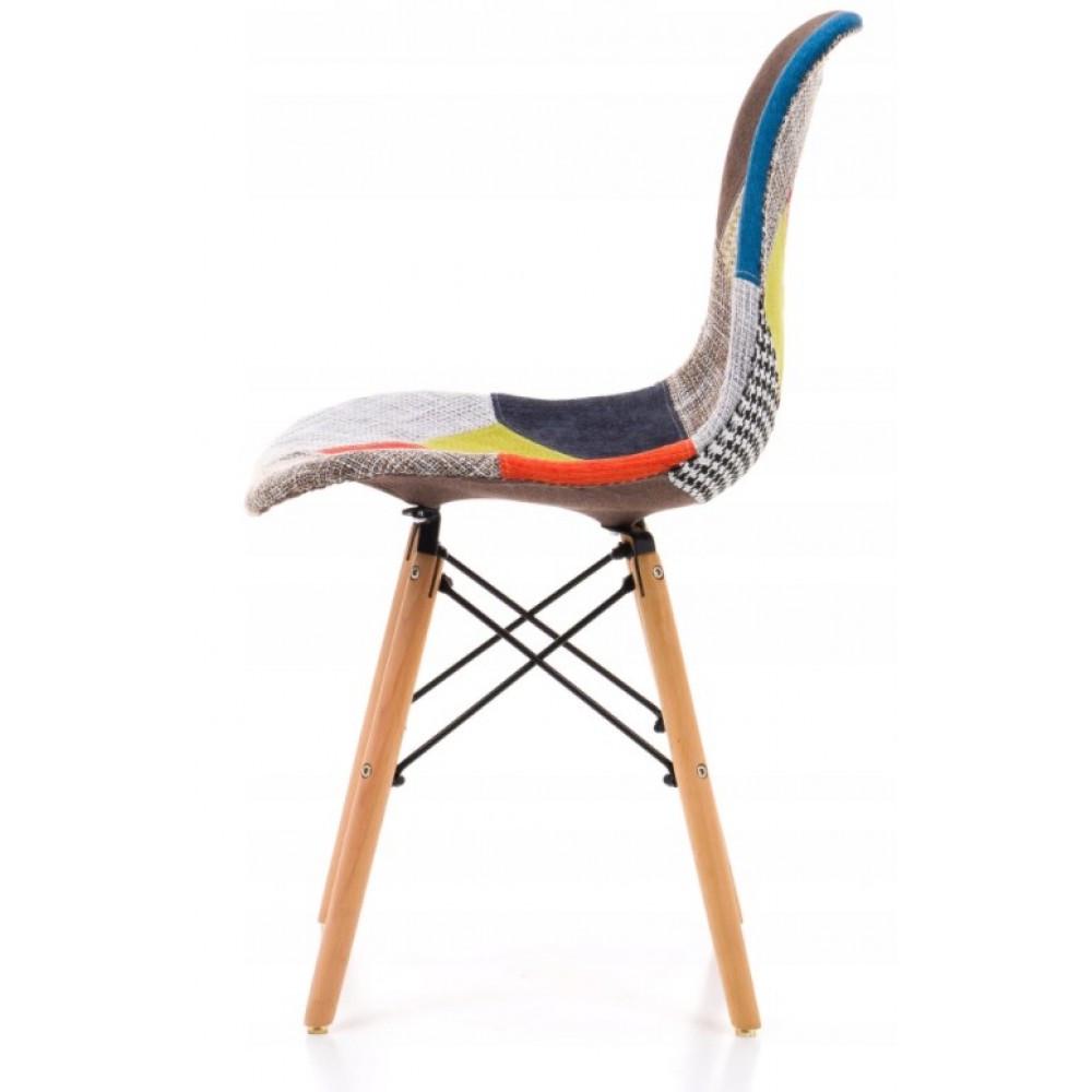 Стул для кухни обеденный Bonro В-439 PW01 PATCHWORK (42300080) - фото 3