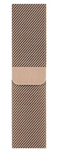 Ремінець Armorstandart для Apple Watch Milanese Loop 42-44 мм Gold - фото 2