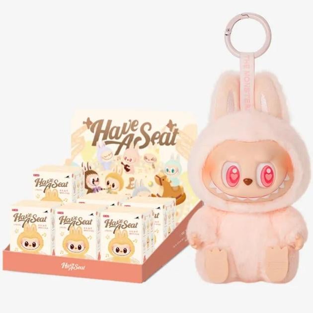 Игрушка сюрприз мягкий брелок Лабубу для сумки - фото 3 Игрушка сюрприз мягкий брелок Лабубу для сумки - фото 3