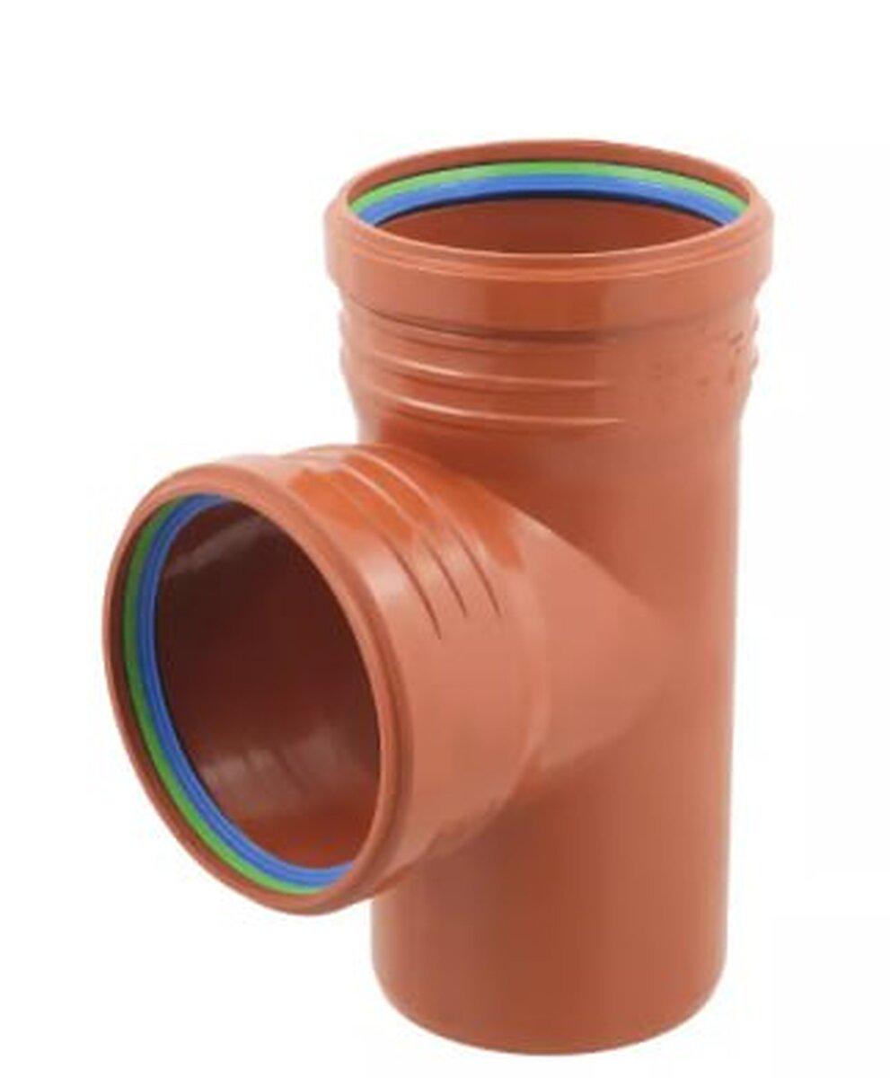 Тройник ASG ESTERNO d 160 мм 87,5° (SW-85255)