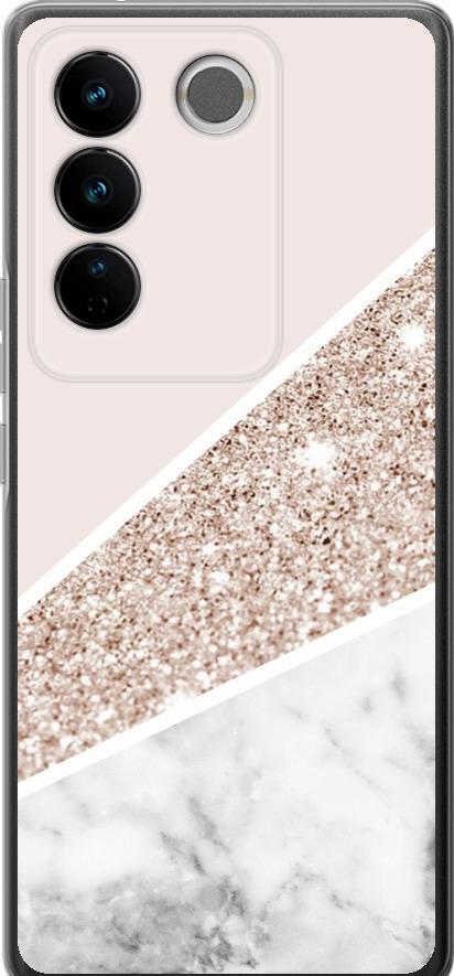 Чехол на Vivo S16 Pro Пастельный мрамор (4342u-3123-42517)