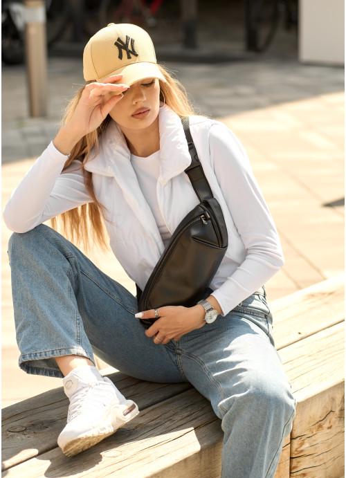 Сумка женская водостойкая из натуральной кожи Черный (28523778) - фото 5 Сумка женская водостойкая из натуральной кожи Черный (28523778) - фото 5