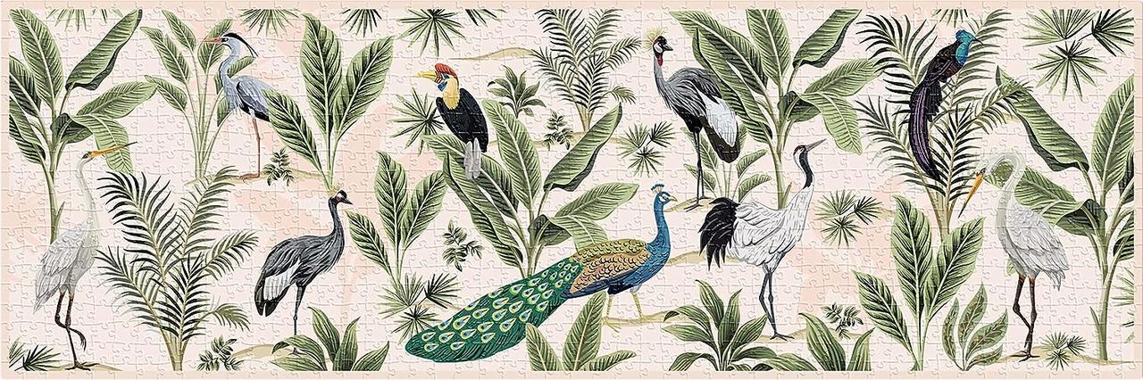 Пазлы трехслойные InterDRUK Secret Garden 2 1000 шт. 32х96 см