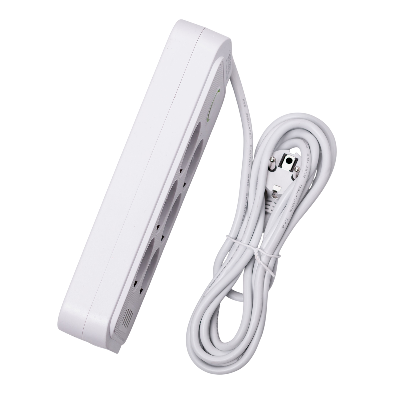 Удлинитель F06U на 6 розеток 4 USB 1 Type-C и кнопкой отключения 3 м Белый (HP-5-23) - фото 7 Удлинитель F06U на 6 розеток 4 USB 1 Type-C и кнопкой отключения 3 м Белый (HP-5-23) - фото 7