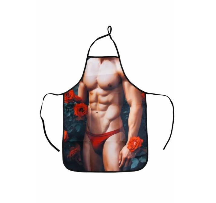 Фартук с приколом Романтик 75x55 см Разноцветный (130992)