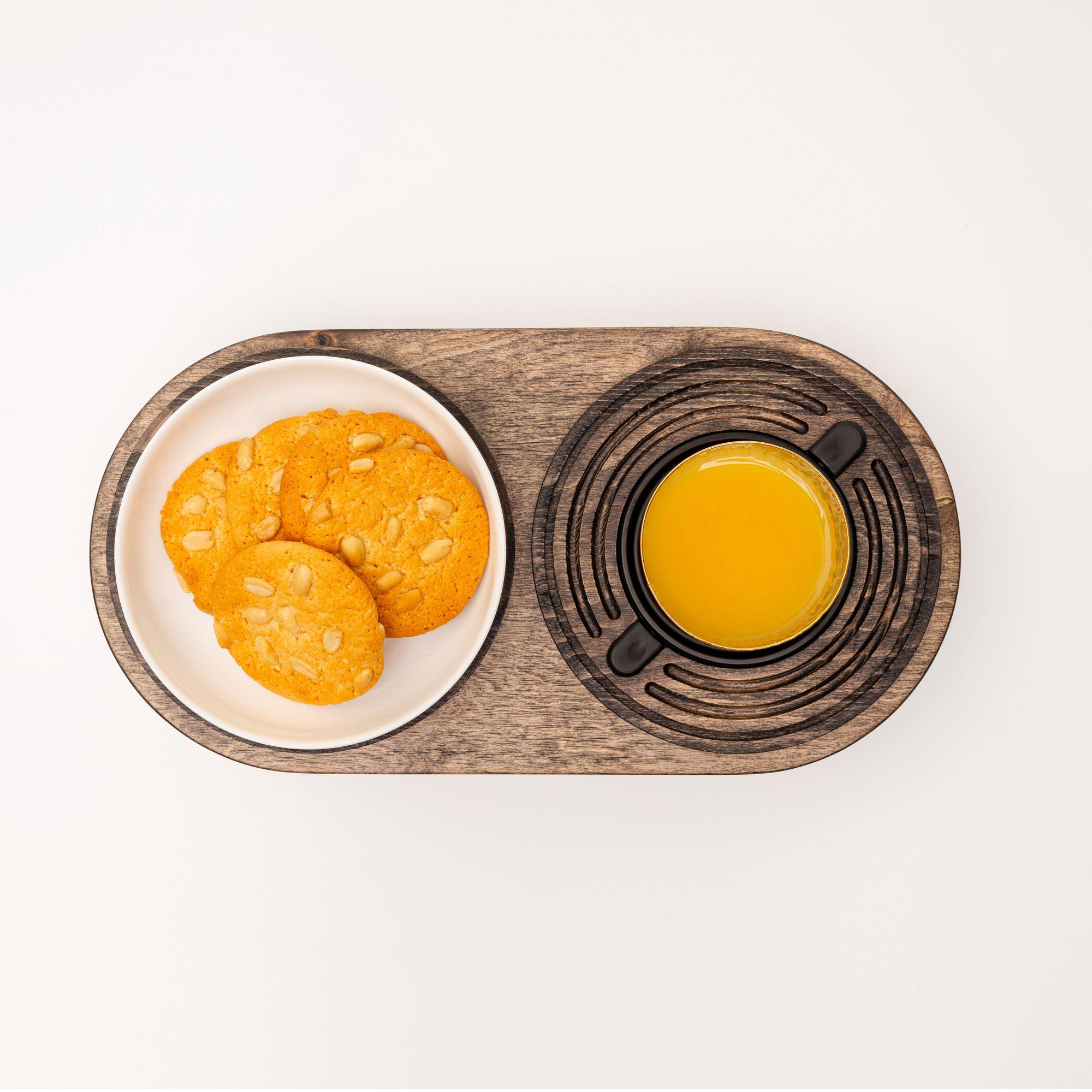 Підставка балансуюча Spillno Oval під келих/пляшку/банку з двосторонньою підставкою для чашки або тарілки (80005) - фото 3