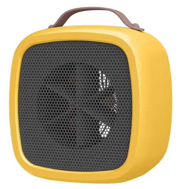 Тепловентилятор 150W 101x141x142 мм 220V Yellow (MH05220T1Y) - фото 1