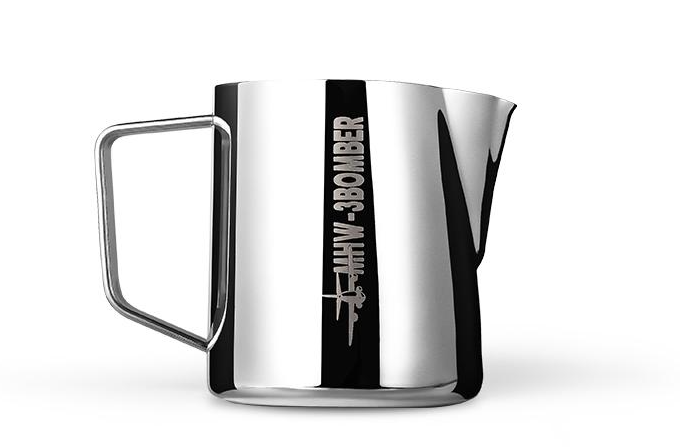 Питчер с ручкой для молока MHW-3BOMBER 5.0 400 мл Glossy (P5001S)