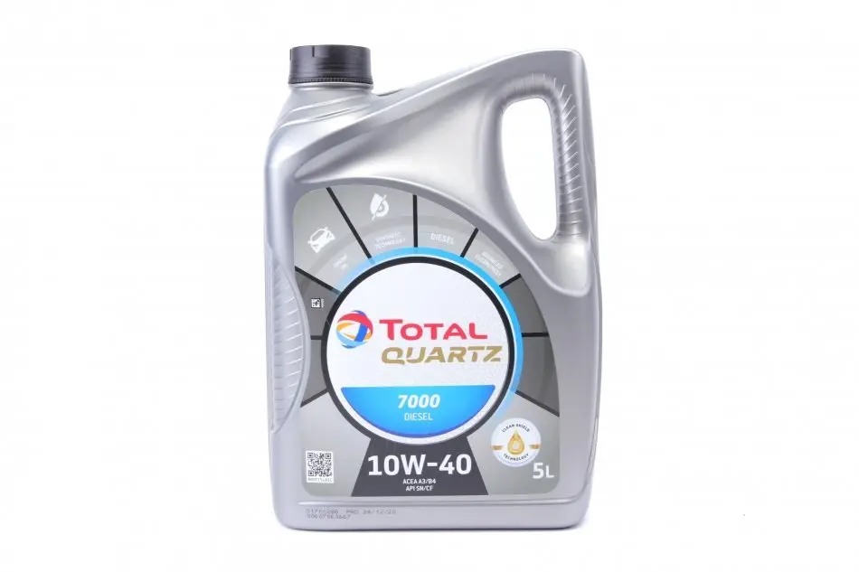 Моторное масло Total Quartz 7000 Diesel 10W-40 5 л (214108)