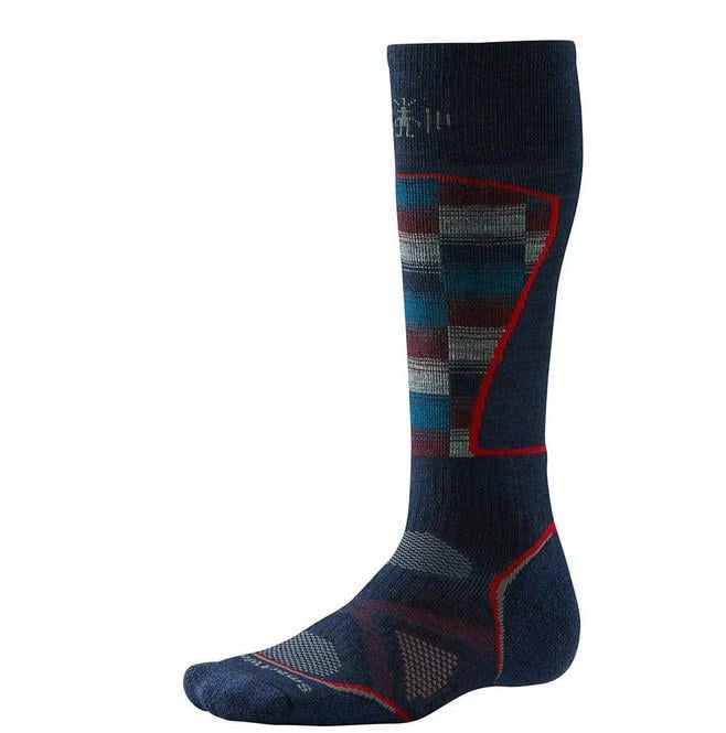 Шкарпетки Smartwool Men's PhD Ski Medium XL Pattern Navy/Brt (31040)