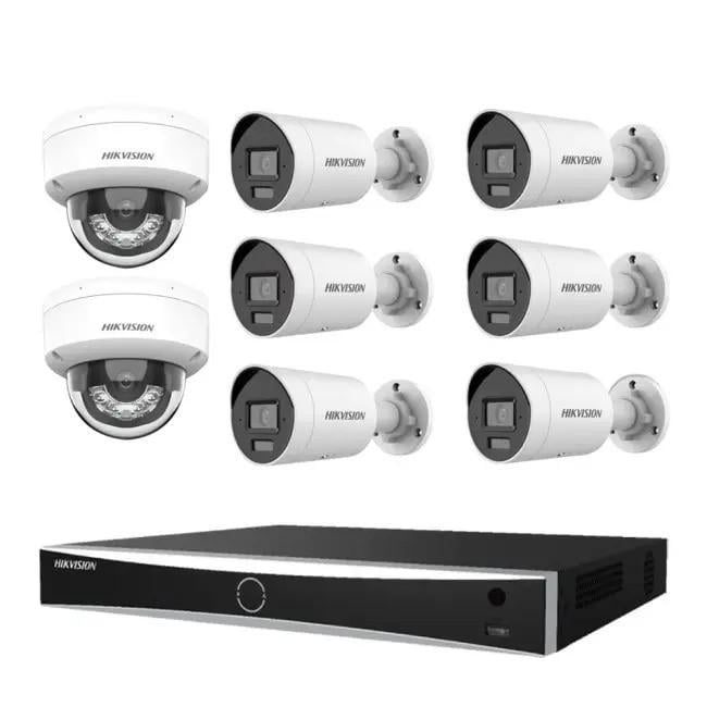 Комплект IP видеонаблюдения Hikvision KIT-DS0240