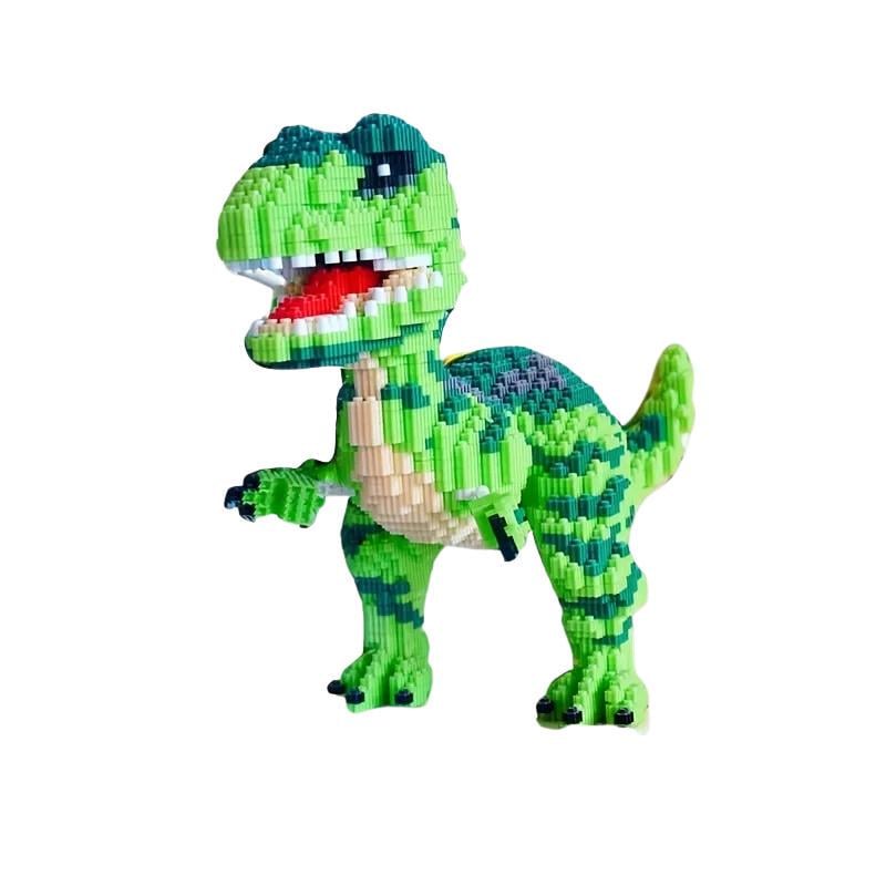 Конструктор для детей 3D Тиранозавр блочный пластиковый игровой 5268 деталей 23х17 см (D-0109) Конструктор для детей 3D Тиранозавр блочный пластиковый игровой 5268 деталей 23х17 см (D-0109)