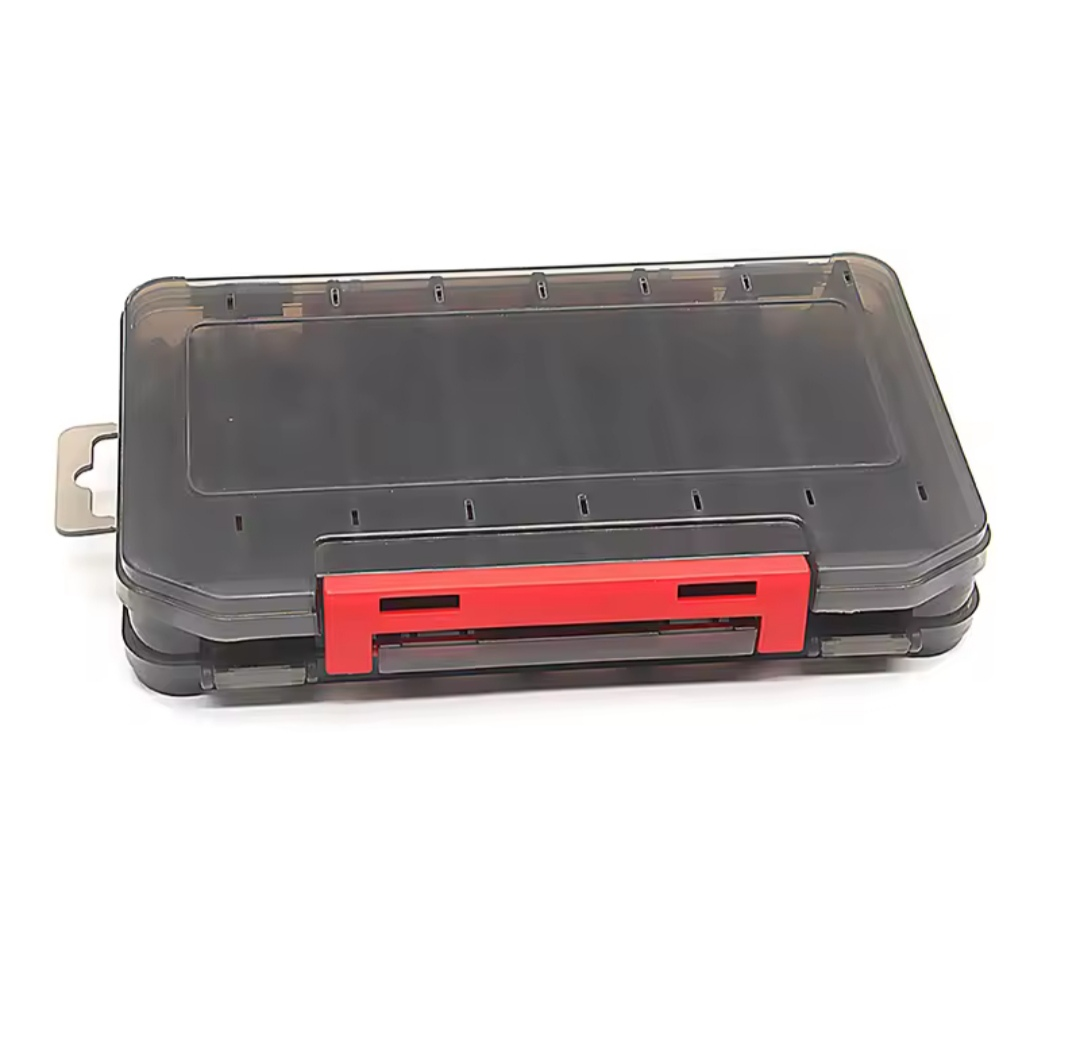 Коробка для воблеров двухсторонняя M 19,5x12,5x3,7 см Черный (2245286673)