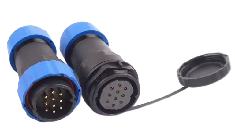 Разъем герметичный SP28 IP68 гнездо/штекер на кабель SP28 2P-F-M 10pin 10 А (2338163247) Разъем герметичный SP28 IP68 гнездо/штекер на кабель SP28 2P-F-M 10pin 10 А (2338163247)