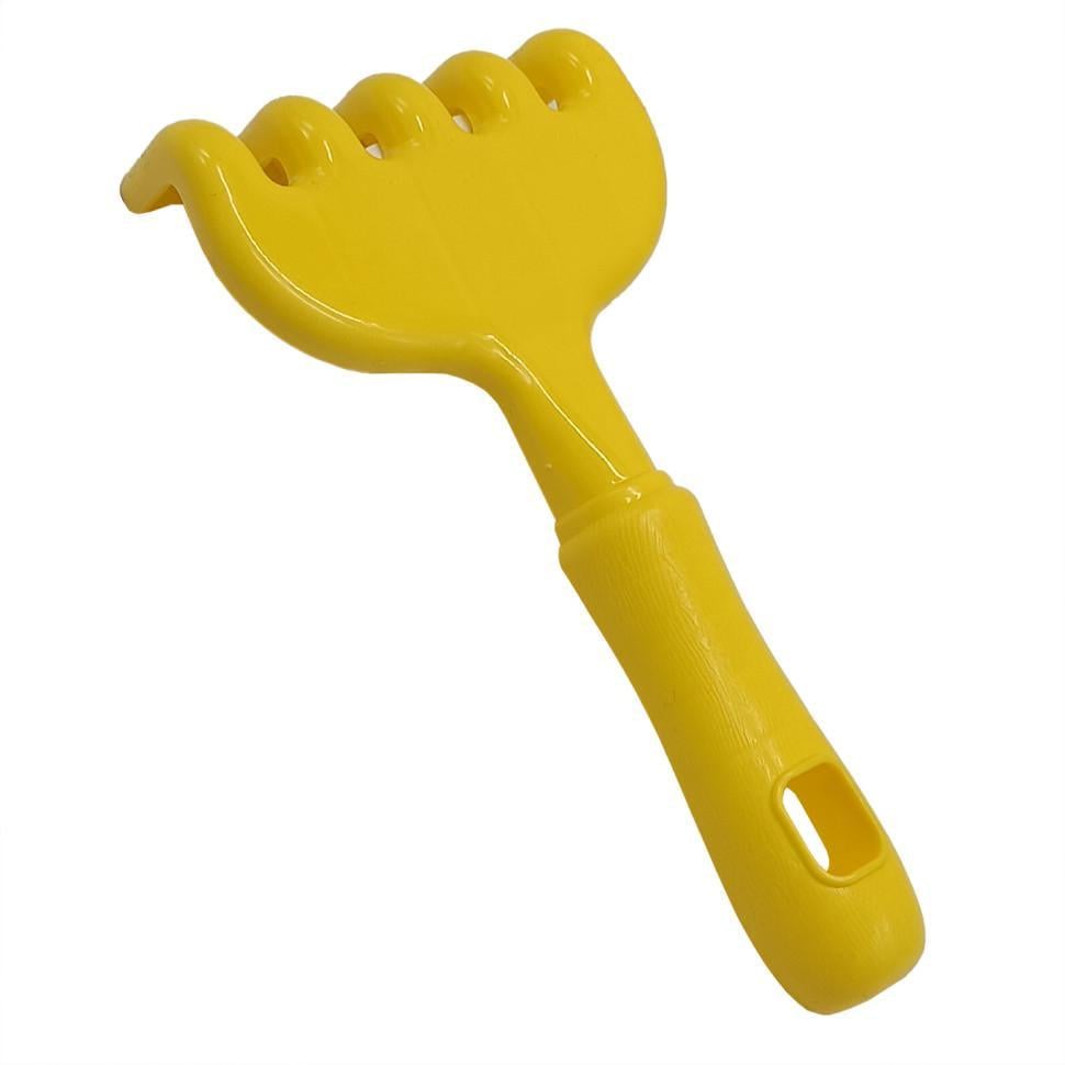 Дитячі іграшкові грабельки "Г-5" 1-107 18,5 см Жовтий (RLT53167s65831)