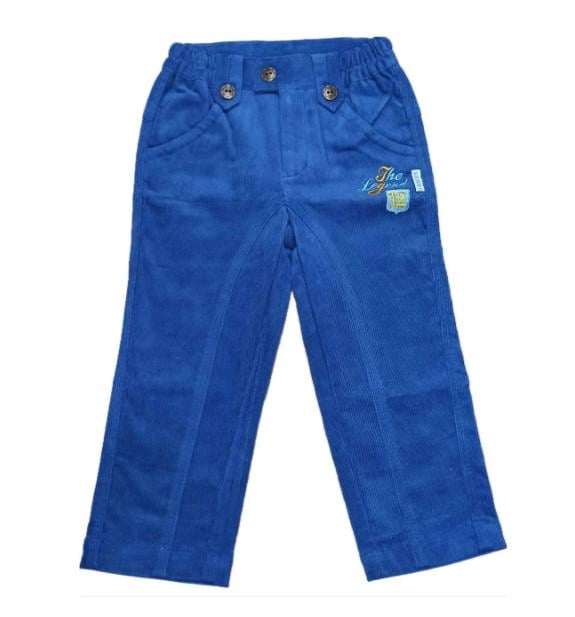 Брюки вельветовые на мальчиков Bembi ШР 178 р. 86 Синий