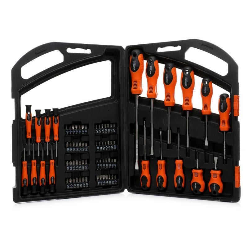 Набір викруток і біт Kraft&Dele KD10904 75 ел.