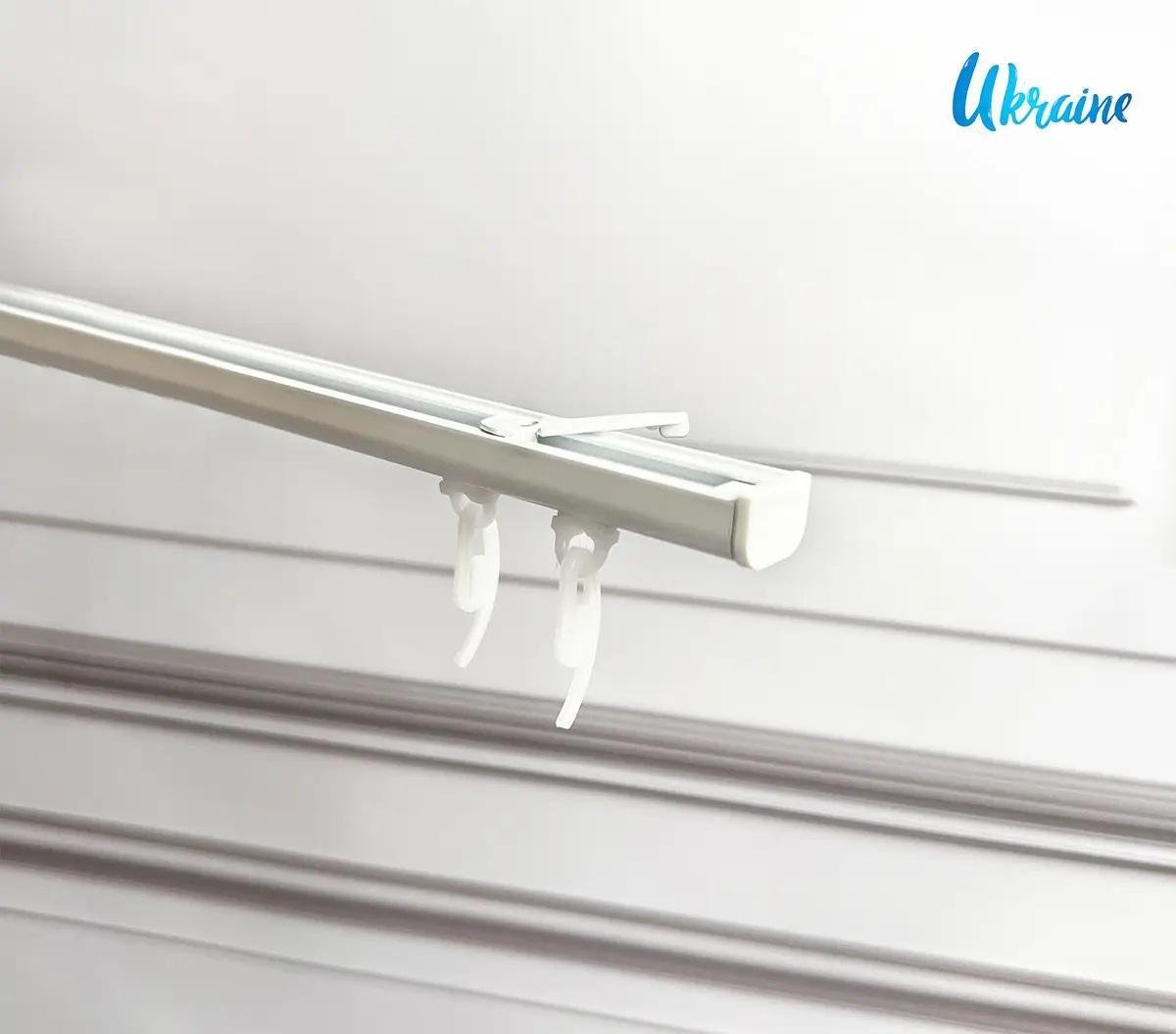 Карниз алюмінієвий однорядний 4600 Ukraine 500 см (2503772938) - фото 6 Карниз алюмінієвий однорядний 4600 Ukraine 500 см (2503772938) - фото 6