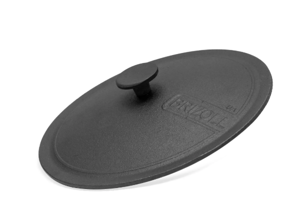 Сковорода-жаровня чавунна Brizoll monolith з литою ручкою та чавунною кришкою 260х60 мм (M2660P-1) - фото 8 Сковорода-жаровня чавунна Brizoll monolith з литою ручкою та чавунною кришкою 260х60 мм (M2660P-1) - фото 8