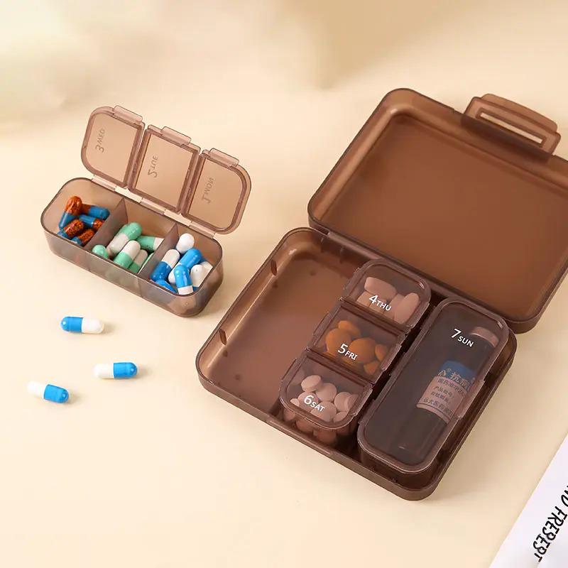 Таблетница Meds 3х7 Коричневый (406983) - фото 7