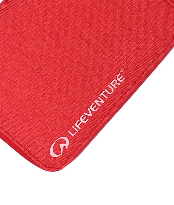 Гаманець Lifeventure Recycled RFID Mini Travel Wallet Червоний (68765) - фото 2