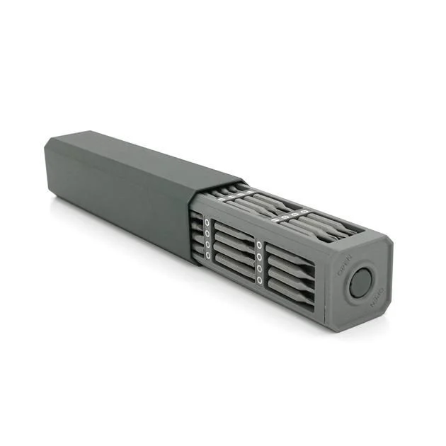 Набор прецизионных отверток 46-в-1 42 бита/магнитная ручка/лопатка и пинцет/алюминиевый кейс для телефонов и ноутбуков (SCREW-SET-46IN1-GRY) - фото 6