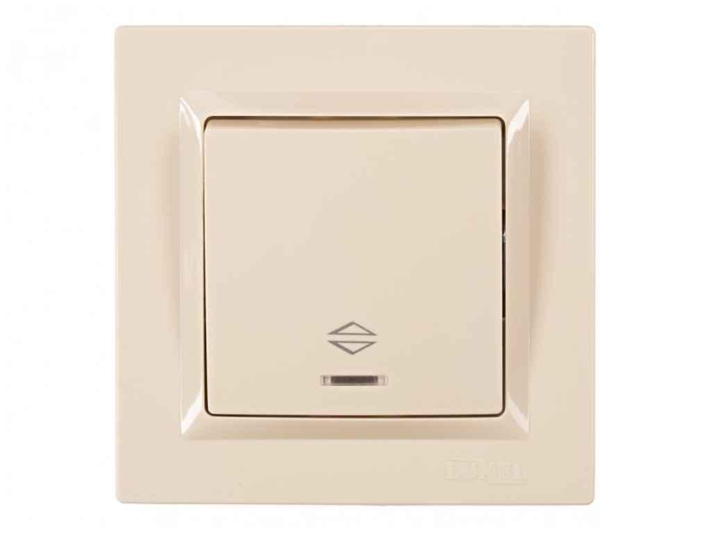 Выключатель проходной Luxel JAZZ 9316 Кремовый (1034423)
