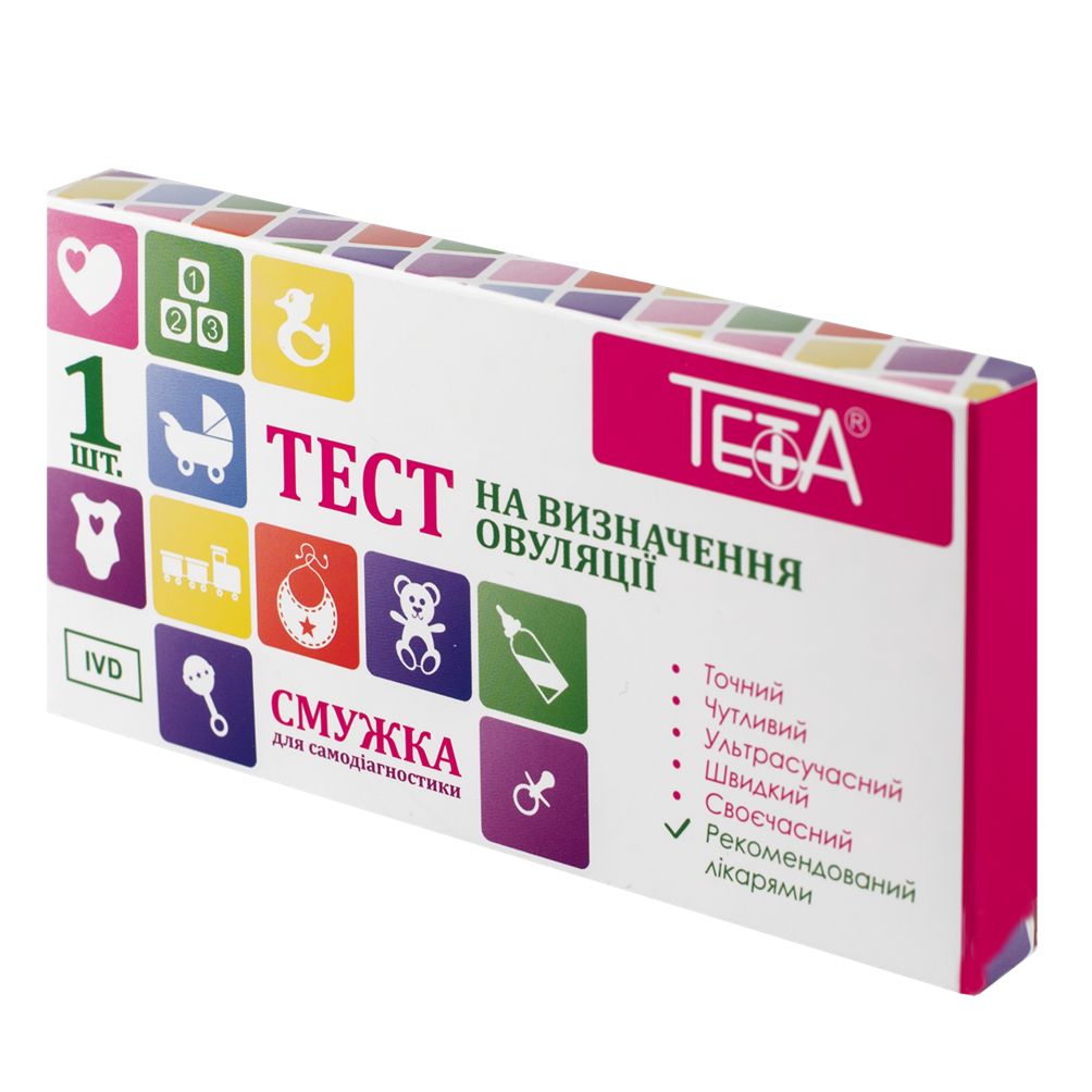 Тест полоска для определения овуляции Тета (4820185411356)