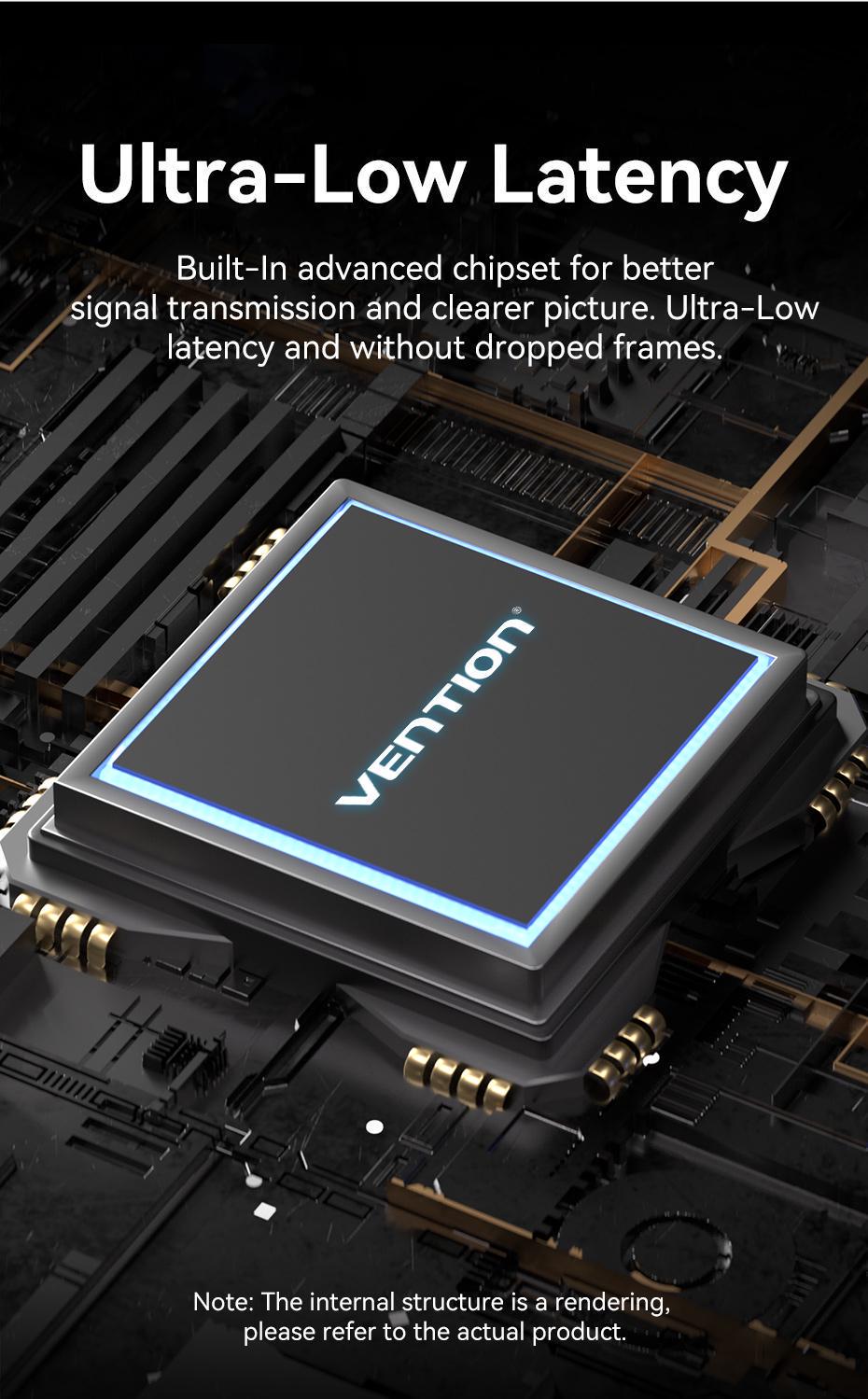 Карта видеозахвата Vention Type-C/USB-HDMI 1080p 60Гц режимы Черный (ACWHA) - фото 8 Карта видеозахвата Vention Type-C/USB-HDMI 1080p 60Гц режимы Черный (ACWHA) - фото 8