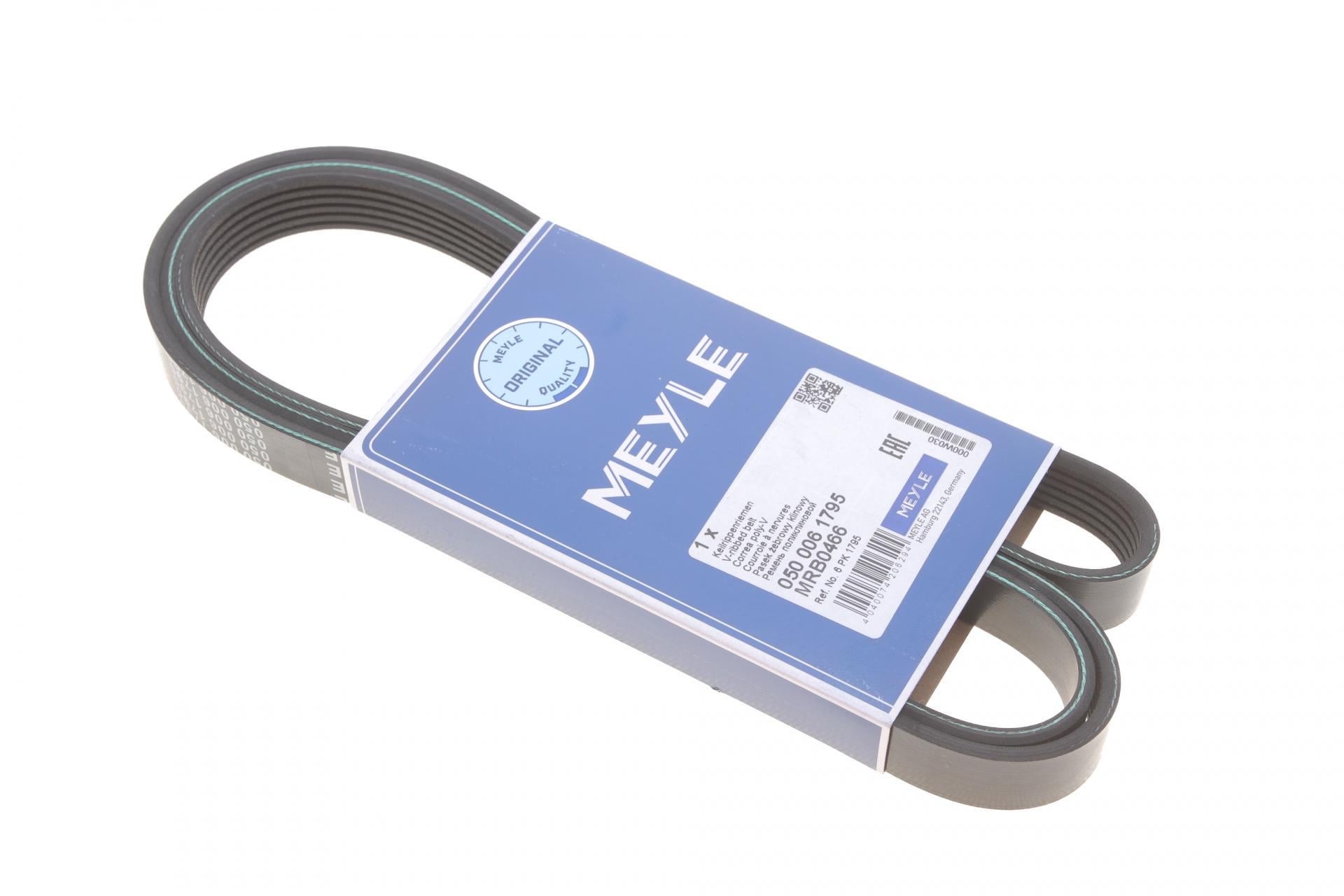Ремень генератора Meyle Renault Trafic 1.9/2.5dCI +AC 6PK1795- 050 006 1795