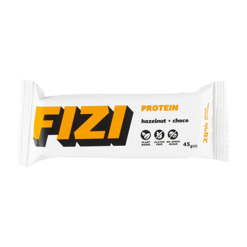 Протеїновий батончик Fizi Protein Bar 45 г Фундук і шоколад (21398-01)