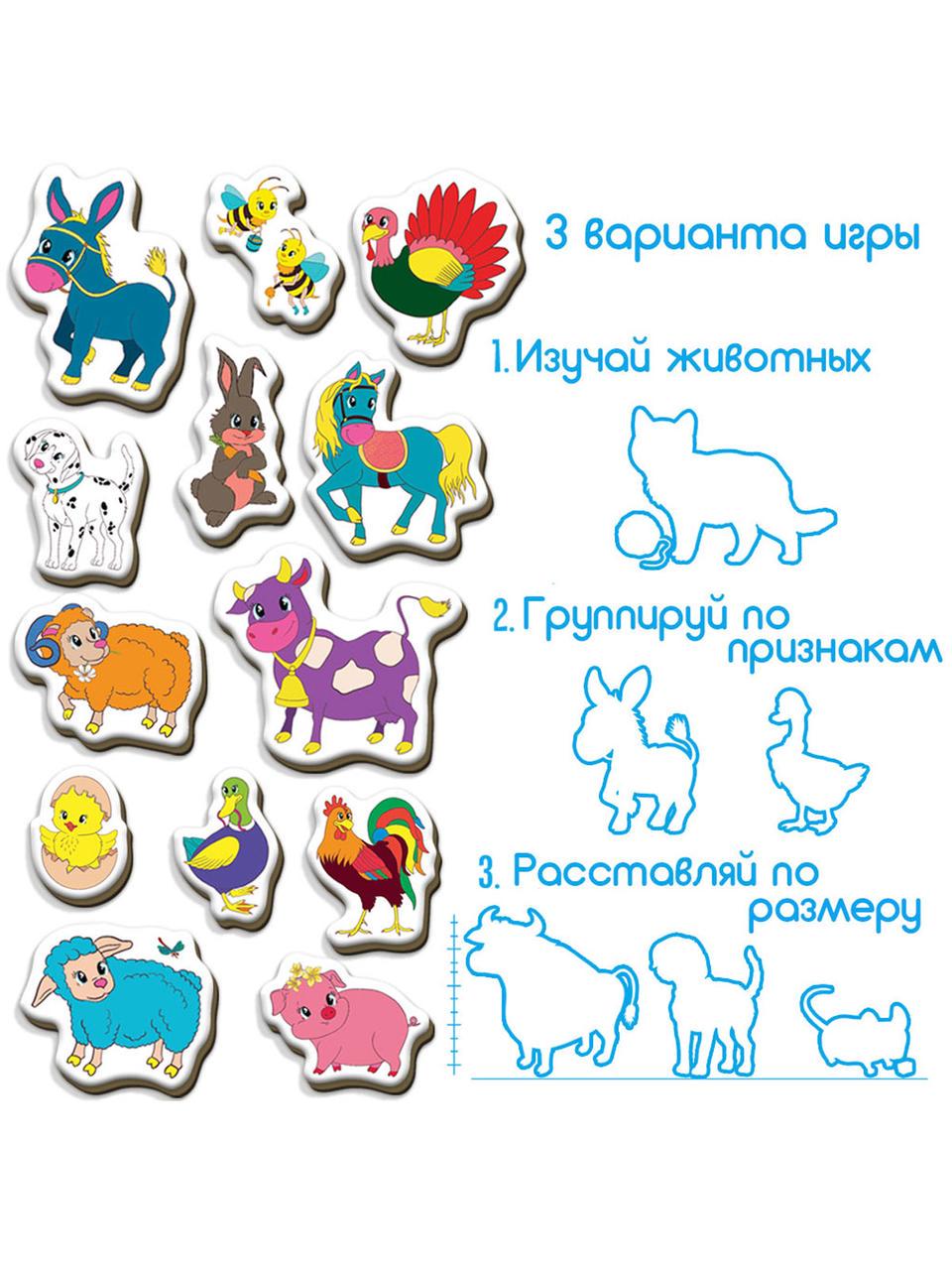 Набір магнитів Magdum Ферма Малюнки 20 шт. (ML4031-32 EN) - фото 4 Набір магнитів Magdum Ферма Малюнки 20 шт. (ML4031-32 EN) - фото 4