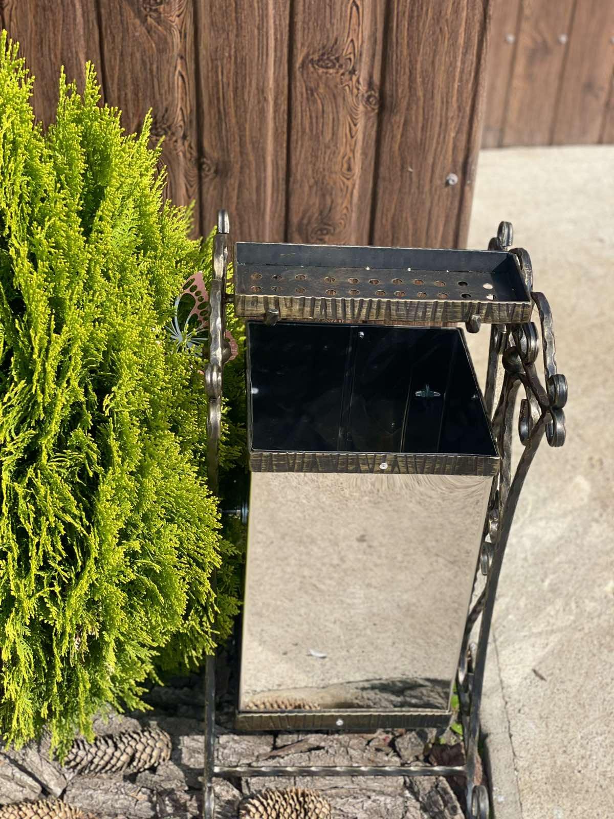 Урна со съемной пепельницей и ведром из нержавеющей стали (Vi_28) - фото 10 Урна со съемной пепельницей и ведром из нержавеющей стали (Vi_28) - фото 10