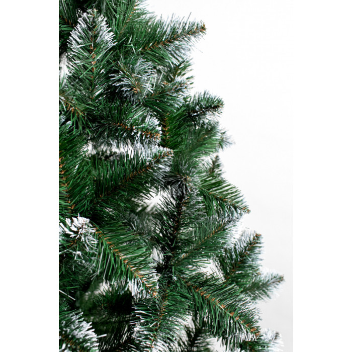 Ялина штучна Біла королева з засніженими кінчиками ПВХ 2 м Зелений (PR1197) - фото 4