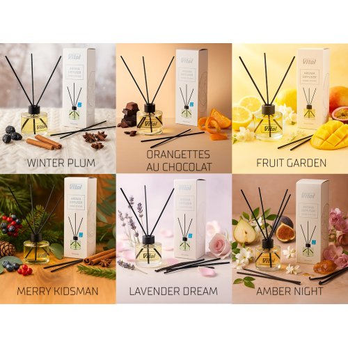 Аромадиффузор Vitol Home Sticks Winter Plum 130 мл (00000063208) - фото 11 Аромадиффузор Vitol Home Sticks Winter Plum 130 мл (00000063208) - фото 11