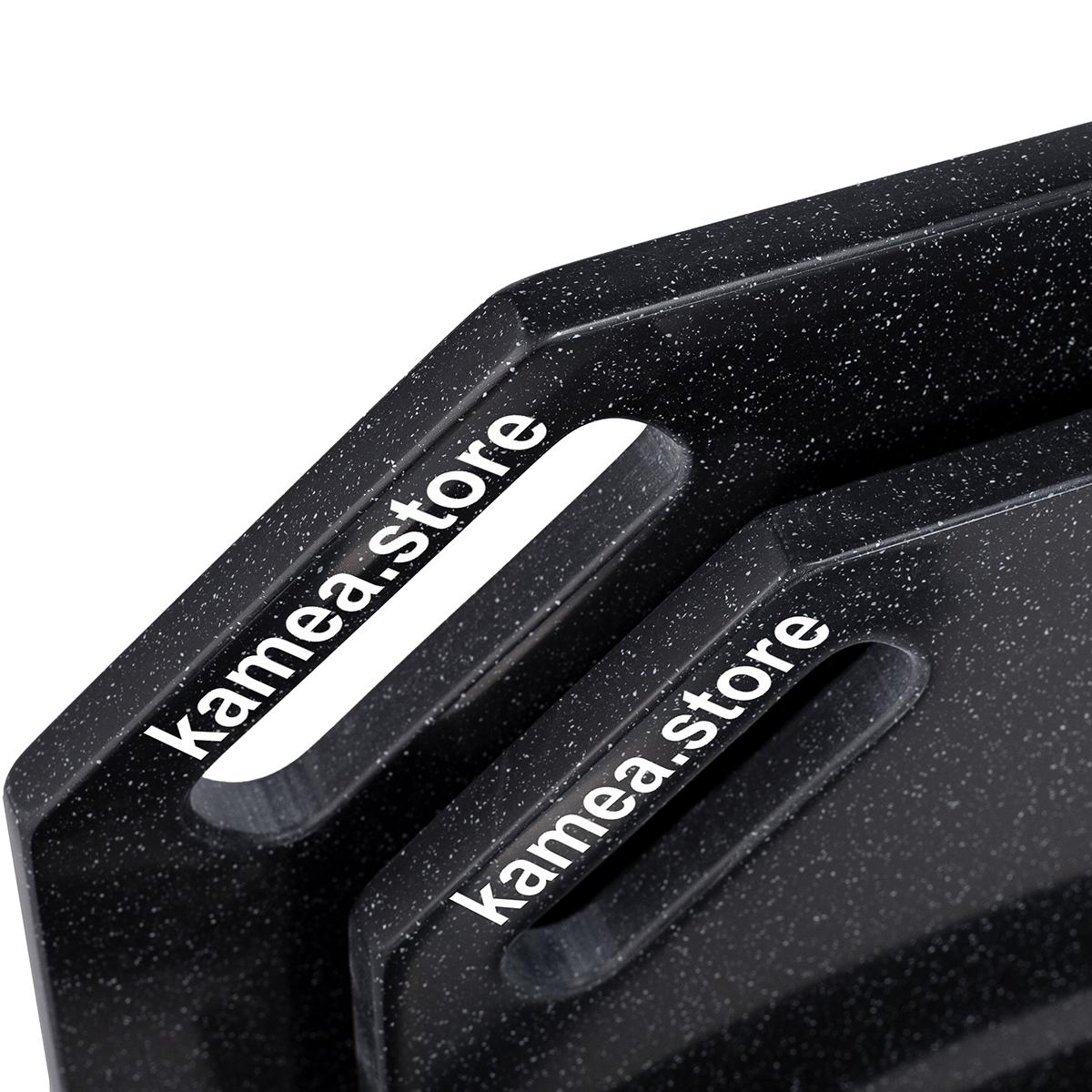 Набір кухонних дощок Kamea зі штучного каменю Romantic Night - фото 4 Набір кухонних дощок Kamea зі штучного каменю Romantic Night - фото 4