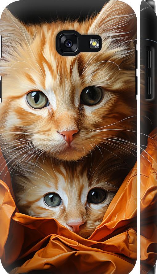 Чехол на Samsung Galaxy A5 (2017) Котики 2 (5664m-444-42517)