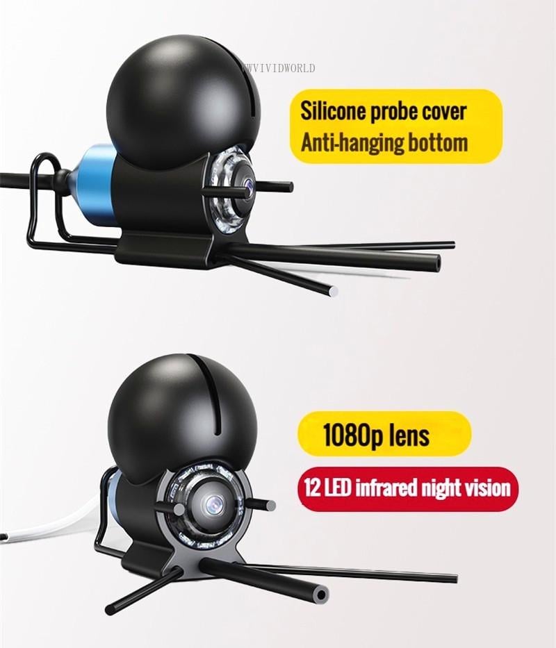 Камера для риболовлі підводна X-Digital з монітором 4,3" 5000 mAh IP68 15 м (2105090159) - фото 4 Камера для риболовлі підводна X-Digital з монітором 4,3" 5000 mAh IP68 15 м (2105090159) - фото 4